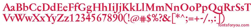 JannontextBold Font – Red Fonts