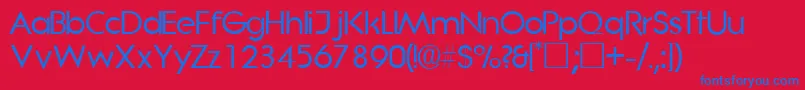 More about SaborsskRegular Font SaborsskRegular Font – Blue Fonts on Red Background