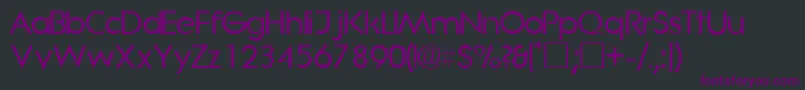 SaborsskRegular Font – Purple Fonts on Black Background