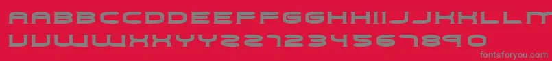 Шрифт Choker – серые шрифты на красном фоне