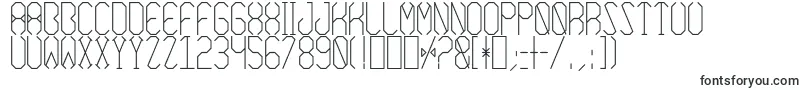 Шрифт AzimuthRegular – прямые шрифты