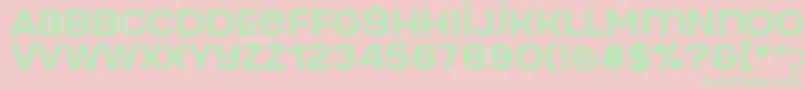 Подробнее о шрифте Manophiser Шрифт Manophiser – зелёные шрифты на розовом фоне