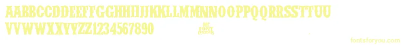 IfcWildrodeoBold2 Font – Yellow Fonts