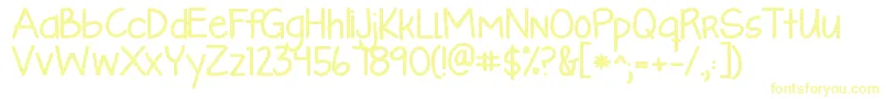 Kglikeaskyscraperbold Font – Yellow Fonts