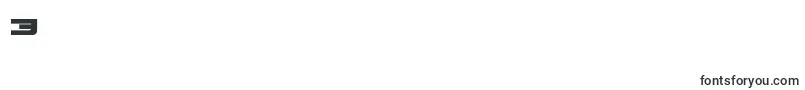 フォントRedrocketexpand – フォント数字3