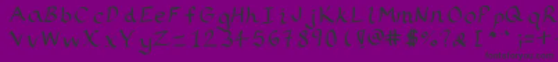 Lisätietoja Ribbons2-fontista Ribbons2-fontti – mustat fontit violetilla taustalla