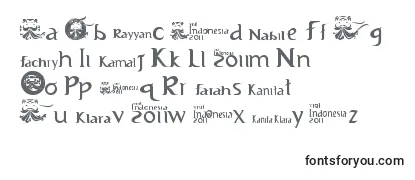 Review of the VisitIndonesia20112upd Font