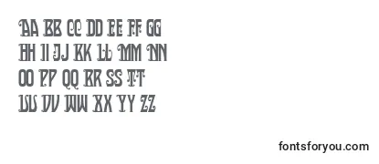 Review of the SultancafedecorPersonalUse Font