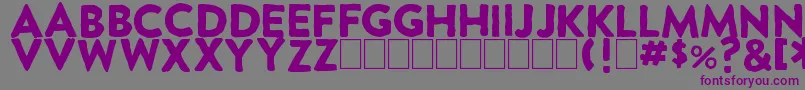 En savoir plus sur la police ExtraGrotesque Police ExtraGrotesque – polices violettes sur fond gris