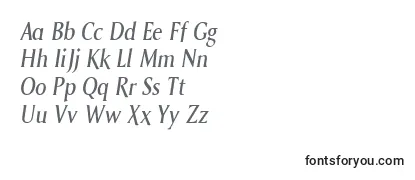 SagaItalic Font