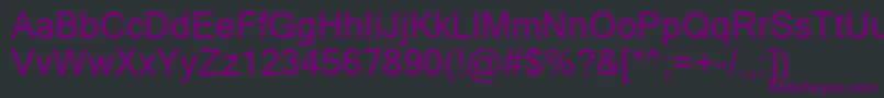 Подробнее о шрифте MicrosoftSansSerif Шрифт MicrosoftSansSerif – фиолетовые шрифты на чёрном фоне