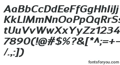  SavileExtrabolditalic font