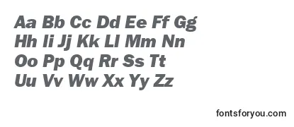 FranklinGothicHeavyItalic Font