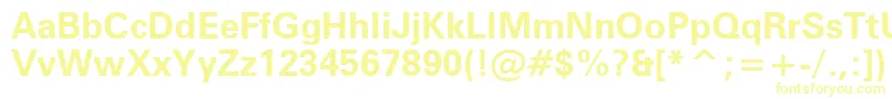 ZurichBoldWin95bt Font – Yellow Fonts