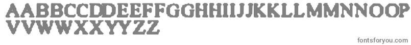 Quite Font – Gray Fonts on White Background