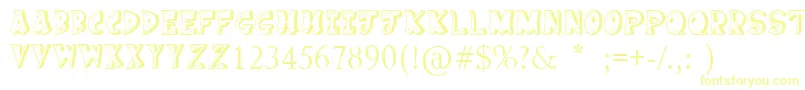 CakeNom Font – Yellow Fonts