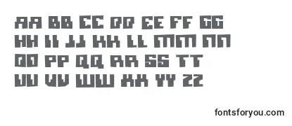 MicronianBlown-fontti