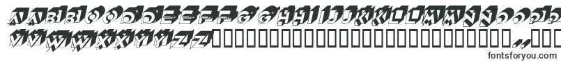 QubistscapssskItalic-Schriftart – Schrägschriften