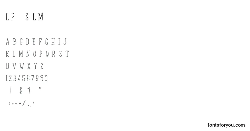 LePrinceSurLeMouton-fontti – aakkoset, numerot, erikoismerkit
