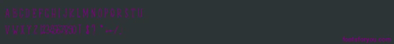 LePrinceSurLeMouton Font – Purple Fonts on Black Background