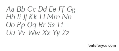 Обзор шрифта CynItalic