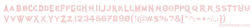 Megadeth Font – Pink Fonts