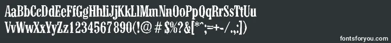 ColonelantiqueMediumRegular Font – White Fonts