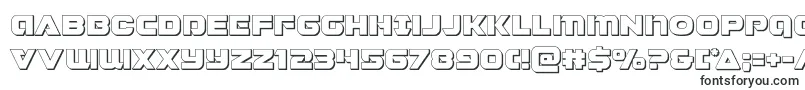 Шрифт Jeebra3D – 3D шрифты