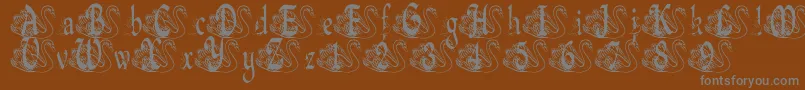 Más sobre la fuente BjfUglyDuckling fuente BjfUglyDuckling – Fuentes Grises Sobre Fondo Marrón