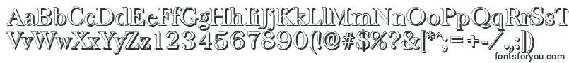 BaskervilleshadowRegular Font – Batman Fonts