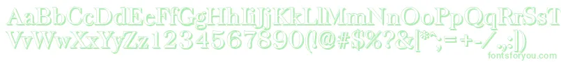BaskervilleshadowRegular Font – Green Fonts