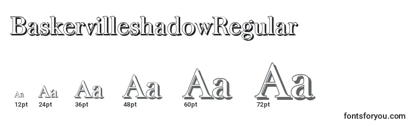 BaskervilleshadowRegular Font Sizes