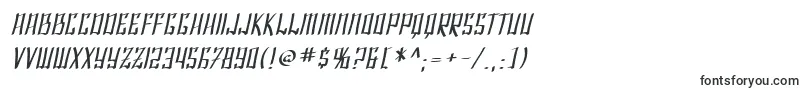 Шрифт SfShaiFontaiOblique – коммерческие шрифты