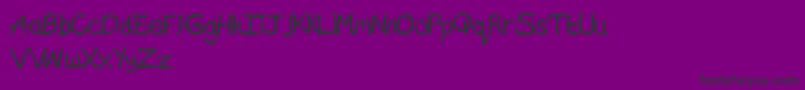 fuente ChocolateTypeBoldSpaced – Fuentes Negras Sobre Fondo Morado