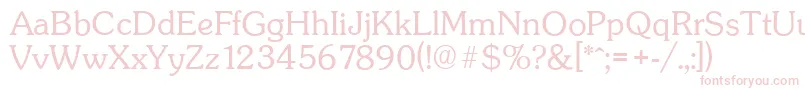 SunsetserialLightRegular Font – Pink Fonts