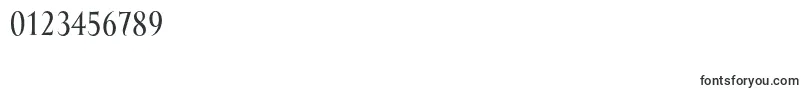 フォントMramorlightBold – 数字と数値のためのフォント