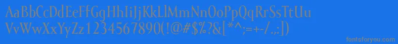 Saiba mais sobre a fonte MramorlightBold Fonte MramorlightBold – fontes cinzas em um fundo azul