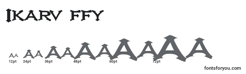 Ikarv ffy Font Sizes