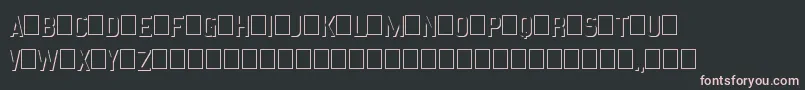 EmbossStatementRegular Font – Pink Fonts on Black Background