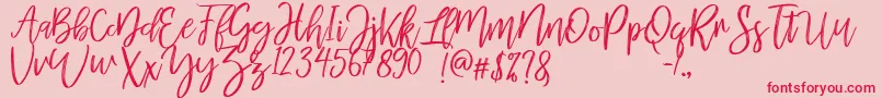 Más sobre la fuente MellonyDryBrush fuente MellonyDryBrush – Fuentes Rojas Sobre Fondo Rosa
