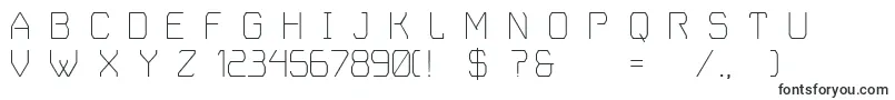 VoyagerGrotesqueLight Font – Block Fonts