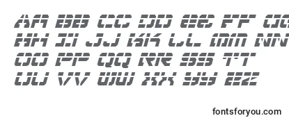 VyperLaserItalic-fontti