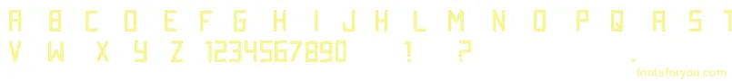 TestySan Font – Yellow Fonts