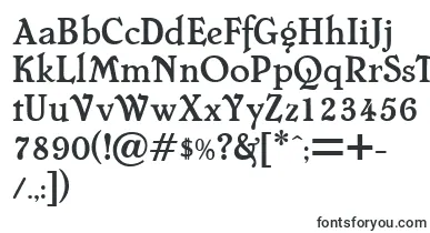 Cheboygan font – serif Fonts
