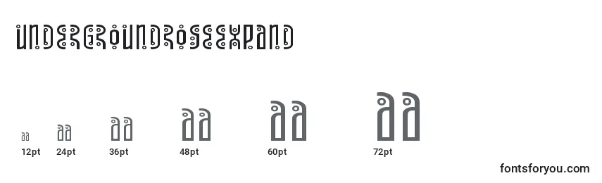 Undergroundroseexpand Font Sizes
