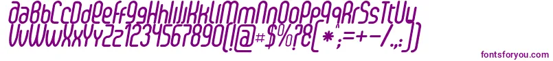 SenziBoldItalic Font – Purple Fonts