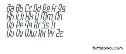 SenziBoldItalic Font