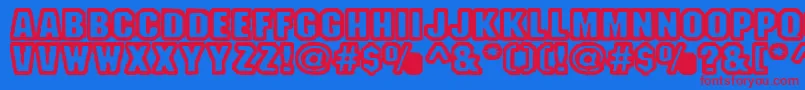 fuente Fanao – Fuentes Rojas Sobre Fondo Azul