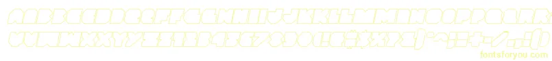 Vxrocketoutital Font – Yellow Fonts