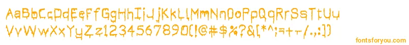 ItsDripping Font – Orange Fonts